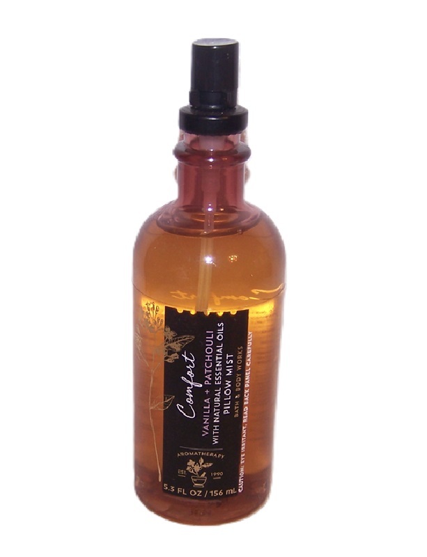 Vanilla Patchouli Pillow Mist Comfort Bath & Body Works Aromatherapy 5.3 oz
