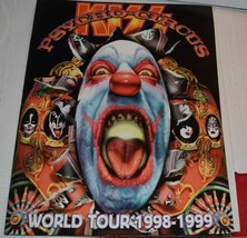 Kiss Psycho Circus  World Tour 1998-1999 tour book program guide clown army new - £66.28 GBP