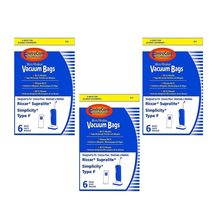 Replacement Vacuum Bag For Riccar RSL-6 / Type F / 812 (3 Pack) - $40.42