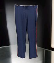 Russell Athletic Adult Open Bottom Piped Pant Blue/Red Men's Size Large NWT - $24.74