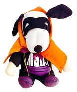 Vintage Peanuts - Snoopy Halloween Vampire Small 7&quot; Plush / Stuffed Anim... - $6.78