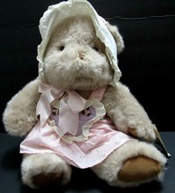 Vintage Plush Bear Jill from Jack and Jill w Tags Mother Goose PJ Toys Rare - £19.44 GBP