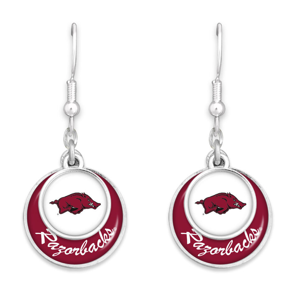 55427 Arkansas Stacked Disk Earrings