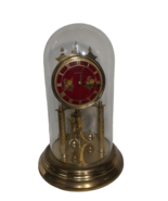 Vintage Elgin S. Haller Dome Clock Made in West Germany, Red Face NO KEY... - £68.41 GBP