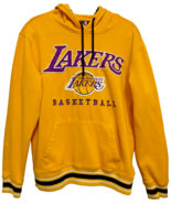 men&#39;s nba ultra game los angeles lakers logo fleece hoodie pullover yell... - $34.87