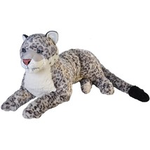WILD REPUBLIC Jumbo Snow Leopard, Giant Stuffed Animal, Plush Toy, Plush Toy, Gi - £66.05 GBP