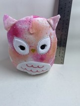 Squishmallow Olalla The Owl 5&quot; Plush Soft Squishy Pink TIE-DYE - £6.18 GBP
