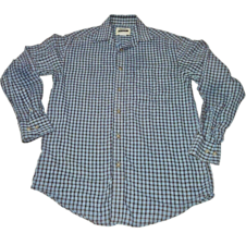 Wrangler Riata Multicolor Plaid Cotton Blend Button Down Shirt Medium we... - £11.59 GBP