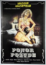 Movie Poster Una Storia Ambigua Vintage Erotic 1986 - £50.24 GBP