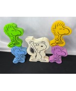 Vintage Snoopy Stacking Toy Set Peanuts 1965 - $22.19 CAD