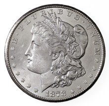 1878-CC $1 Silver Morgan Dollar in Choice BU Condition, Excellent Eye Ap... - $692.99