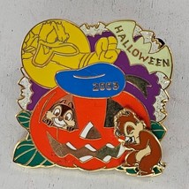 Disney Japan Halloween Chip Dale Donald Duck Pin 2003 LE 1300 Glow In The Dark - £19.51 GBP