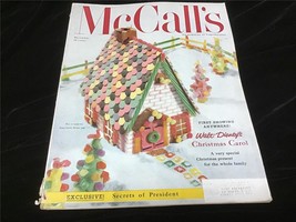 McCall&#39;s Magazine December 1957 Walt Disney&#39;s Christmas Carol 11x14 Oversize - $25.00