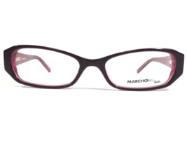 Marchon Kinder Brille Rahmen MIA 525 Lila Pink Cat Eye Voll Felge 47-16-130 - £29.54 GBP