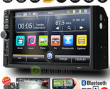 Android 10 7&quot; Inch Car Stereo Gps Navigation Radio Double Din Wifi Touch... - $115.99