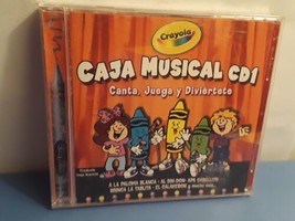 Crayola Caja Musical CD 1 Canta, Juega y Divertete (CD, 2004, Spanish) - £5.20 GBP