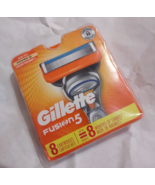 Gillette Fusion 5 Men&#39;s Razor Blades Refills Eight Cartridges Smooth Clo... - $27.05 CAD