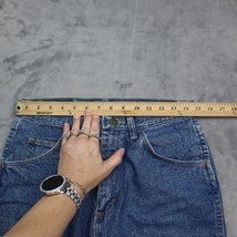Wrangler Shorts Mens 30 Blue Jean Pockets Workwear Denim Cargo Western - $18.69