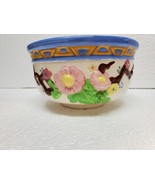 Vintage hand painted ceramic bowl - $10.00