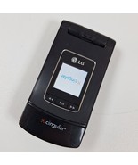 LG CU500 Black Cingular Flip Phone - £31.44 GBP