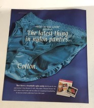 1996 Fruit Of The Loom Panties Vintage Print Ad Advertisement pa16 - £5.44 GBP