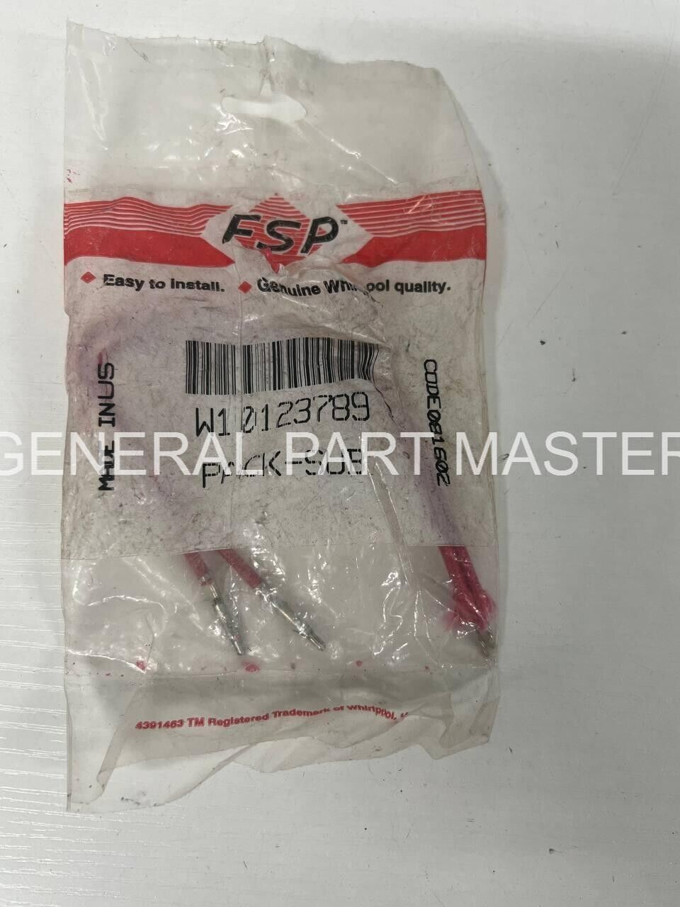 GENUINE OEM Whirlpool Pack Sub W10123789 - $24.75