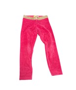 Boden Girls Pink Velour Leggings With Gold Glitter Waistband 3-4Y - €14,82 EUR
