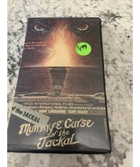 The Mummy and The Curse of the Jackal 1969 Horror VHS John Carradine Rare - $55.43