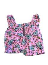 Briefly Stated Womens Sweatpants Pajamas Pink Meowtinis Cat Wine Print  ... - $15.83