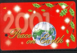 Peace On Earth 2001 S&#39;pore SMRT Train Card - £11.66 GBP
