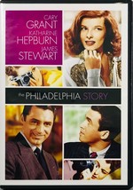 The Philadelphia Story Starring Cary Grant, Katharine Hepburn, James Stewart DVD - £7.75 GBP