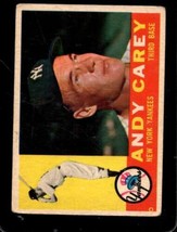 1960 Topps #196 Andy Carey Good+ Yankees *NY11324 - £2.12 GBP