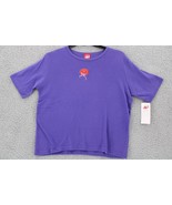 Red Hat Society Sweatshirt SZ XL Purple Logo Ruby Sport by Tia Designs S... - £6.31 GBP