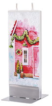 Flatyz - Holiday Red Winter Christmas House - £14.93 GBP