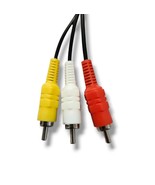 New Sony PS3 Fat AV Cable PS2 PS1 Video Audio Component Cord PlayStation... - $7.69