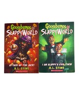 Goosebumps R.L. Stein 1st Edition Slappyworld Slappy #3Evil Twin #2 Atta... - $216.50 MXN