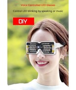Voice / Music Activated LED Light Emitting Glasses Making Kit - $41.09 CAD