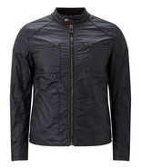 Belstaff Weybridge Moto Jacket Dark Navy Signature 6oz Waxed Cotton, Siz... - £412.83 GBP