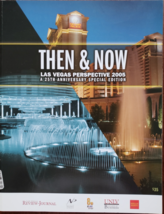 Then &amp; Now Las Vegas Perspective 2005 25th Anniversary Review Journal 25th Anniv - £8.65 GBP