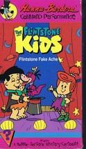 ABC Flintstone Kids Flintstone Fake Ache VINTAGE VHS Cassette Hanna Barbera - £46.71 GBP