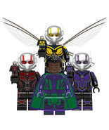 4pcs Marvel Ant-Man and the Wasp Cassie Lang Kang the Conqueror Minifigu... - $256.63 MXN