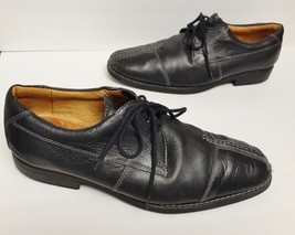Sandro Moscoloni Men&#39;s Shoes Leather Ties Black Men&#39;s Brazil 10.5 D - £27.13 GBP