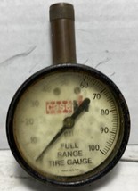 Vintage Case International Harvester Hand Held Tire Pressure Gauge 0 to 100 - £15.63 GBP