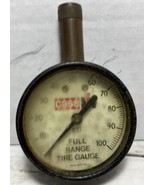 Vintage Case International Harvester Hand Held Tire Pressure Gauge 0 to 100 - £15.68 GBP