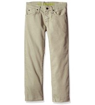 Lee Boys&#39; Sport Straight Fit Knit Jeans Light Khaki Size 18 - £31.23 GBP
