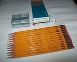 Vintage Box of 12 A.W. Faber Columbus 1492 no. 3  Med. Hard Pencils - £15.56 GBP