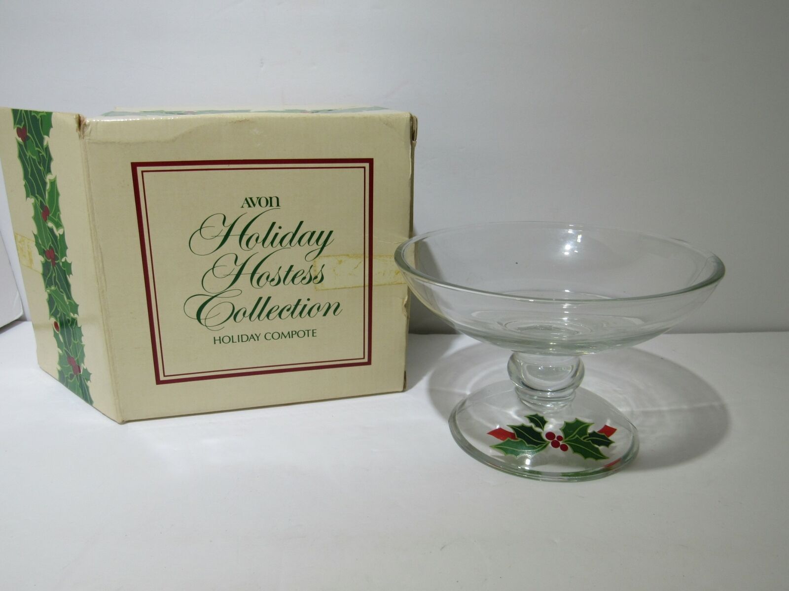 Avon Holiday Hostess Collection Holiday Compote NIB - $14.25