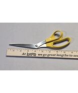 Vintage Kane Kut Scissors #7 Stainless Steel Made In Japan Yellow Handle - $16.31