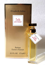 5th Avenue Elizabeth Arden ✿ Mini &quot;Pure Perfume ~ Extrait Parfum&quot; 3,7ml. 0.12oz. - £22.58 GBP
