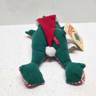 Heartline Magic MistleToad Frog Plush Vintage Christmas 1985 With Tag! Item image 10